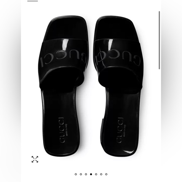 Gucci Shoes Gucci Womens Platform Block Heel Slide Sandals Poshmark